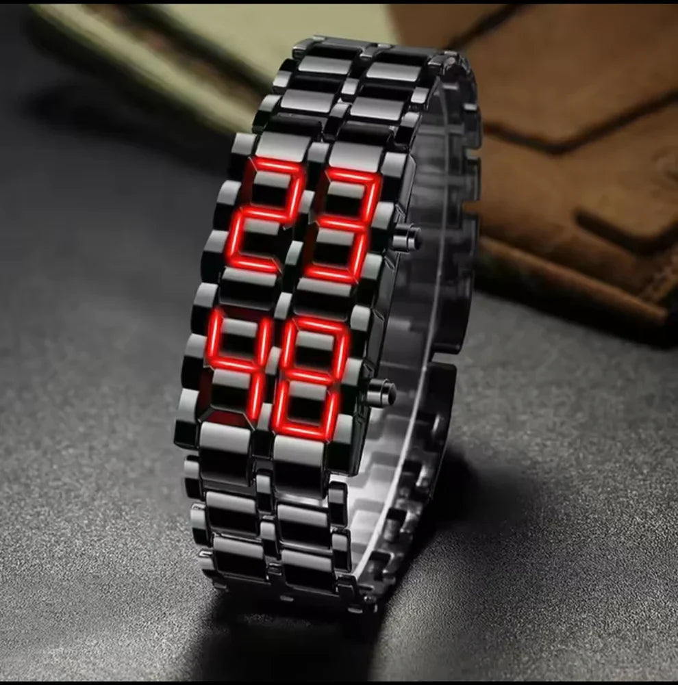 Montre Red Lava