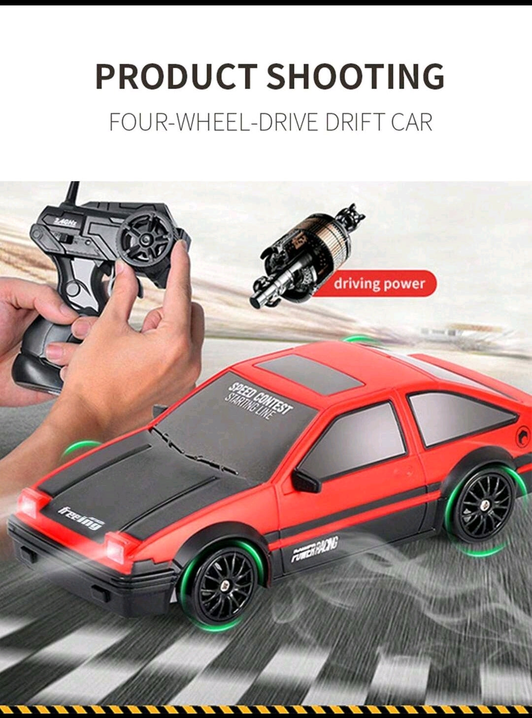 سيارة التحكم عن بعد المثالية للأطفال — DRIFT CAR هدية الأحلام لكل طفل
